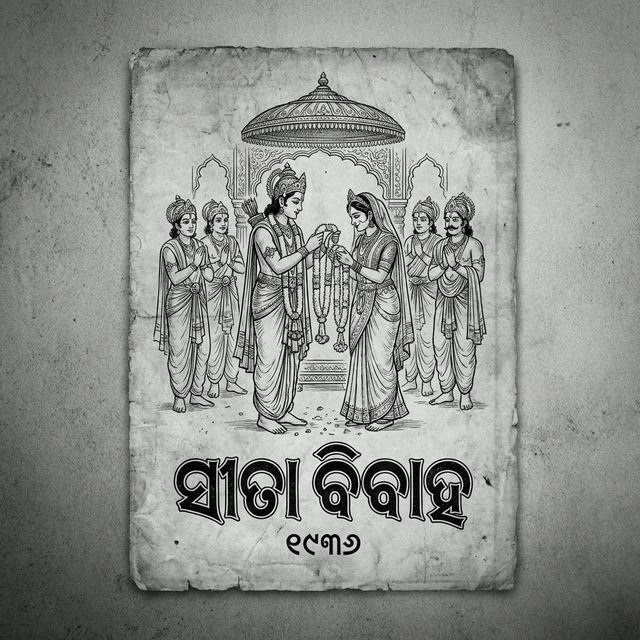 Illustration inspired by Sita Bibaha